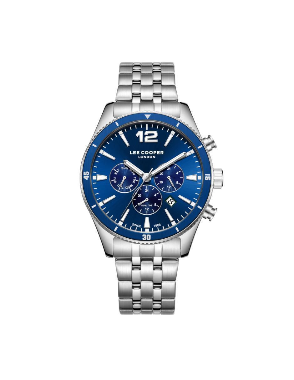 Reloj lee cooper silver collection para hombre lc07641.390