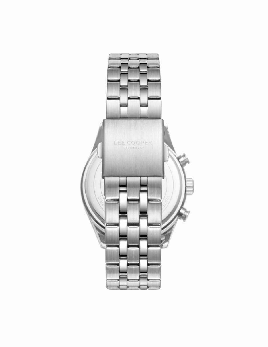 Reloj lee cooper silver collection para hombre lc07641.390