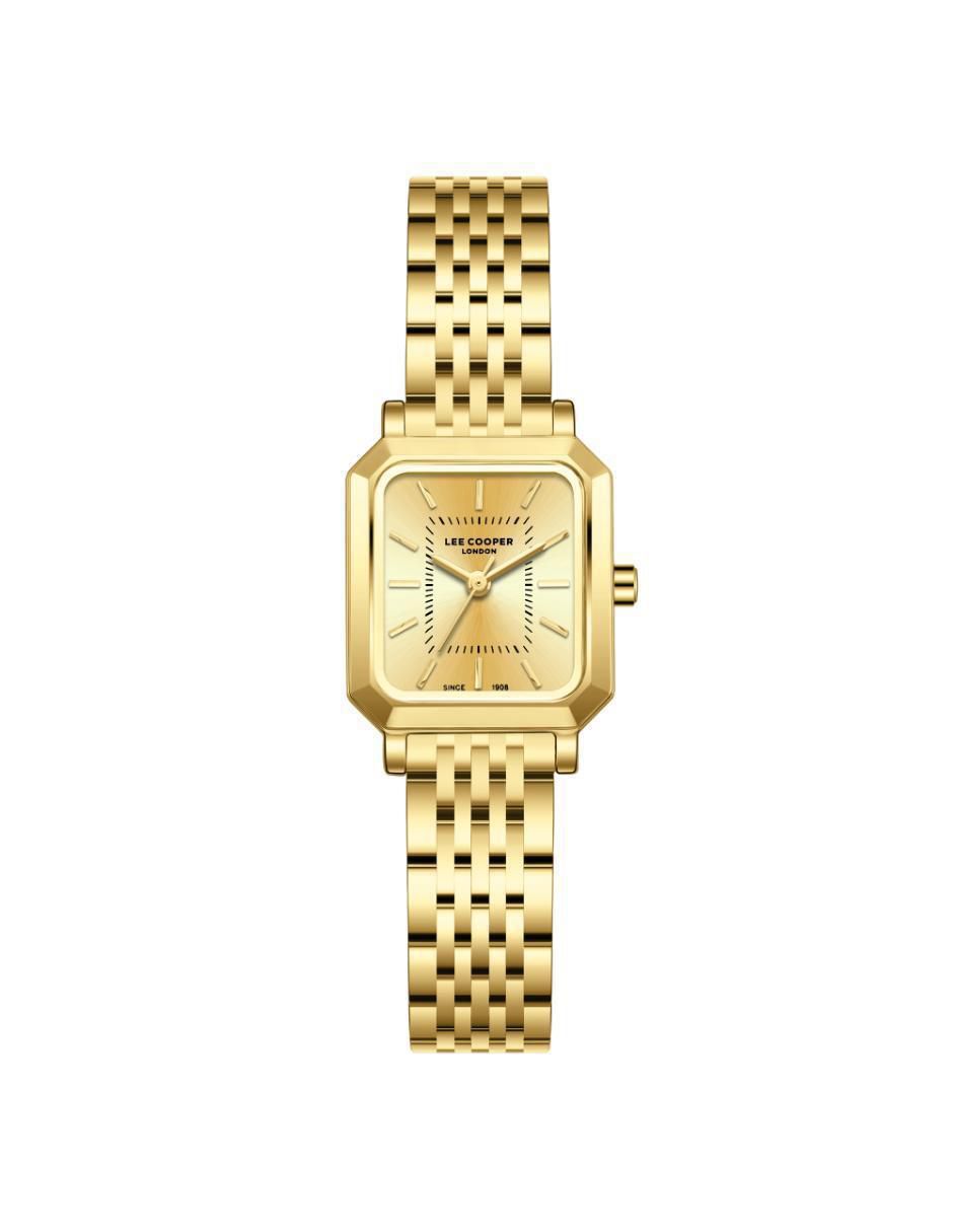 Reloj lee cooper gold collection para mujer lc08203.110
