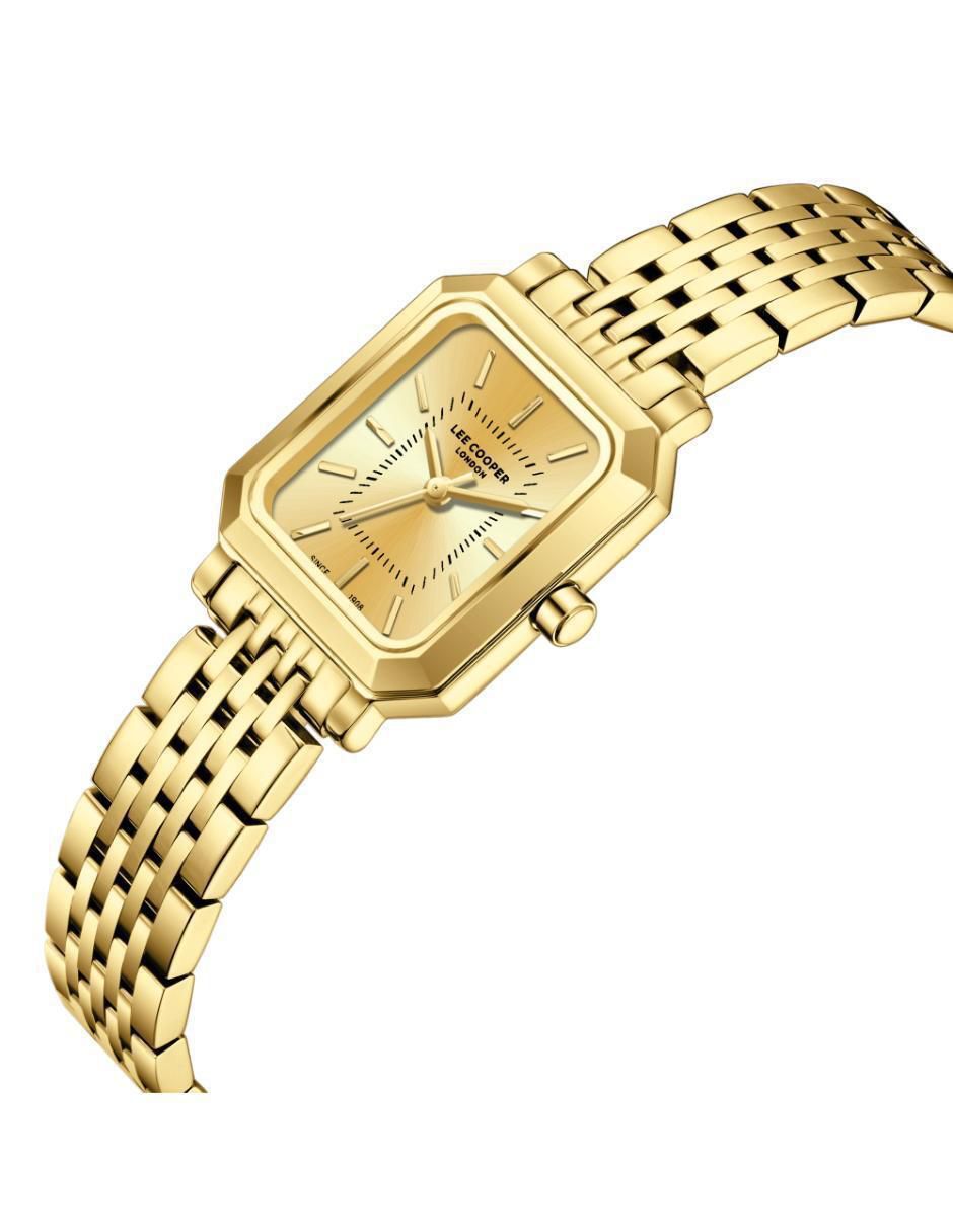 Reloj lee cooper gold collection para mujer lc08203.110