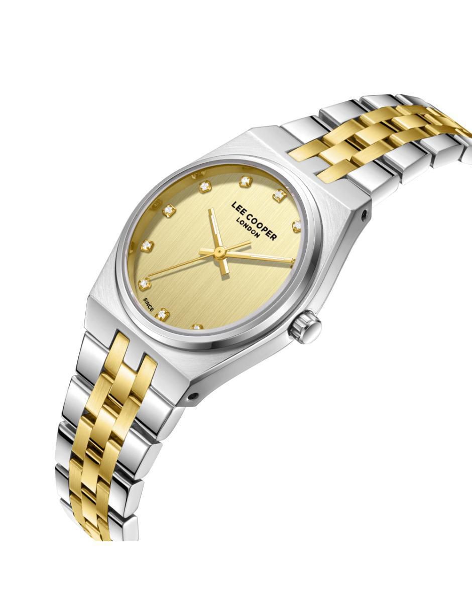 Reloj Lee Cooper Two Tone Collection para mujer LC08204.210