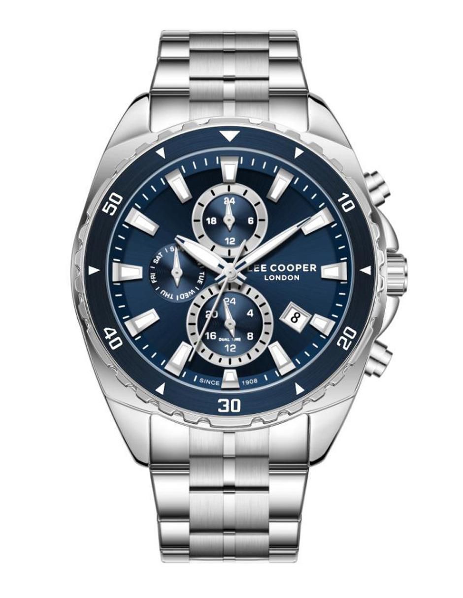 Reloj Lee Cooper Silver Collection para hombre Lc08217.390
