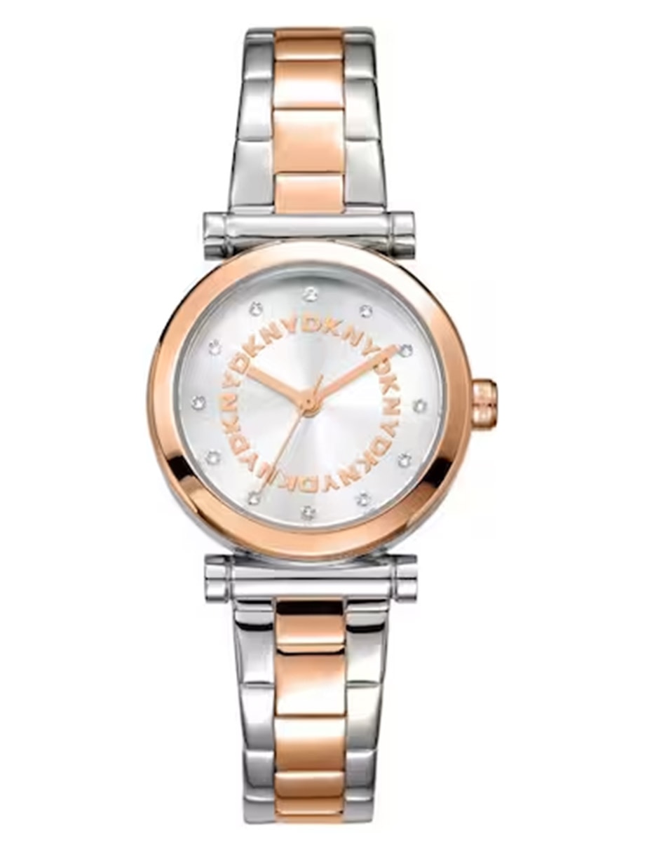 Reloj Dkny Silver Collection Para Mujer Dk1L090M0095