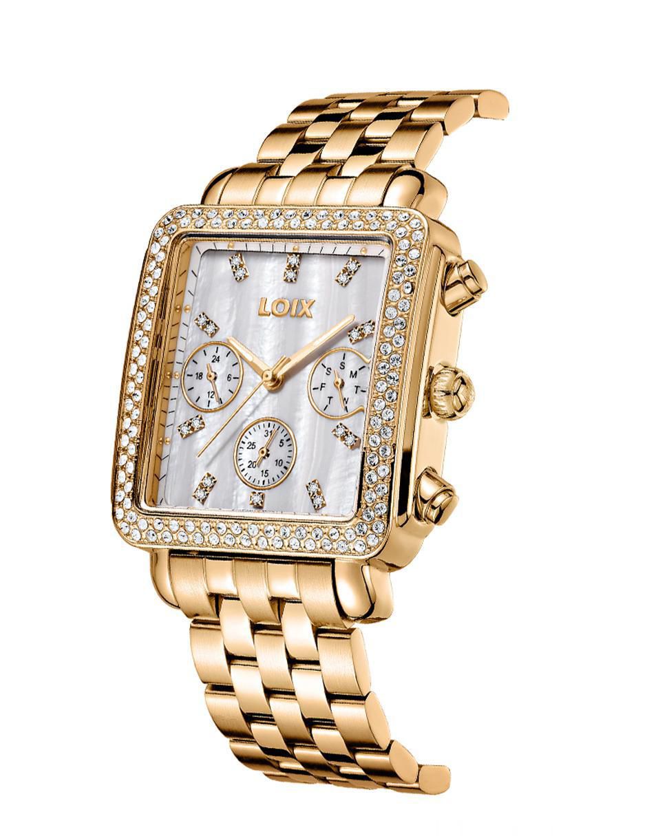 Reloj Loix Fashion unisex L1226-3 cobrizado