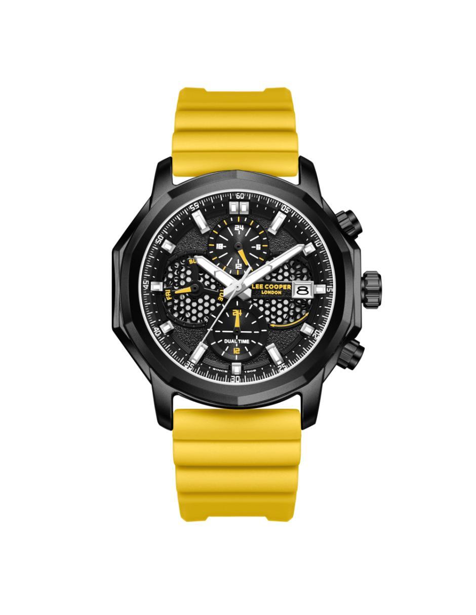 Reloj lee cooper yellow collection para hombre lc08238.654