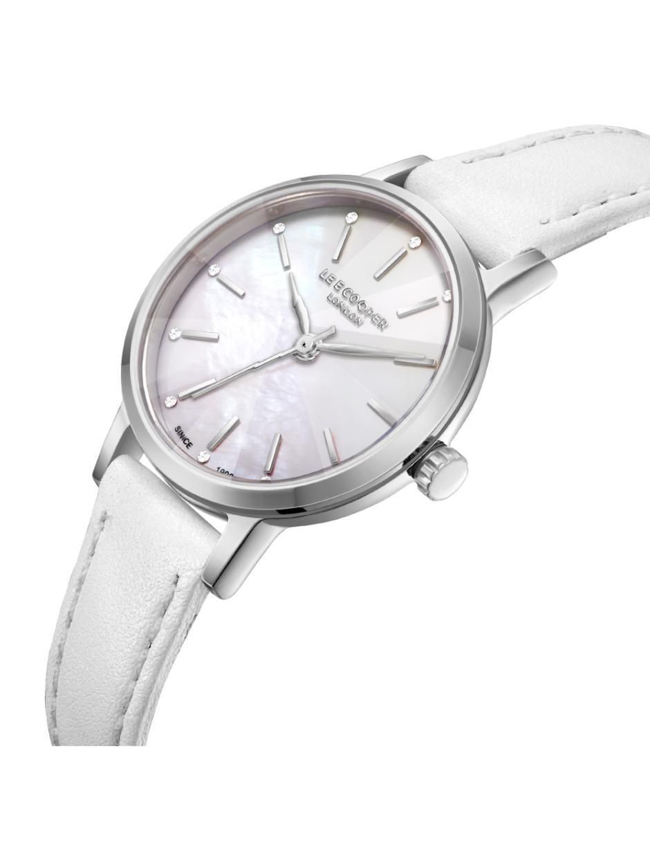 Reloj lee cooper white collection para mujer lc08242.323
