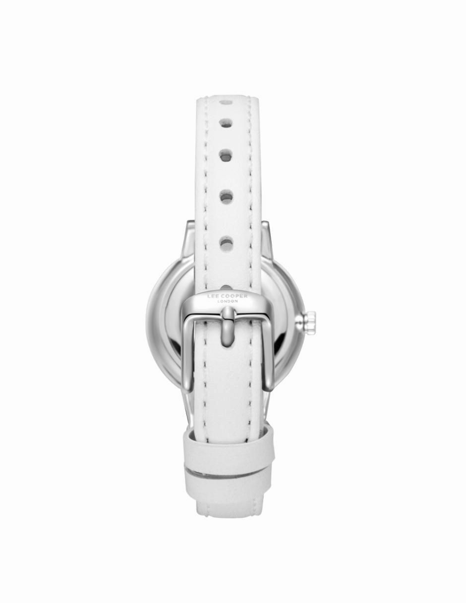 Reloj lee cooper white collection para mujer lc08242.323
