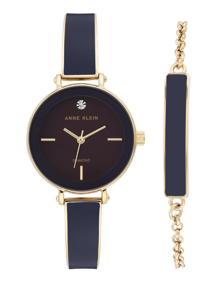Box set Anne Klein para mujer AK3620PLST