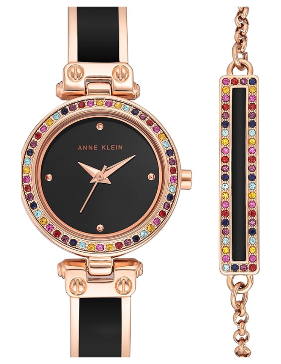 Reloj black collection 'para' mujer ak3974stbk