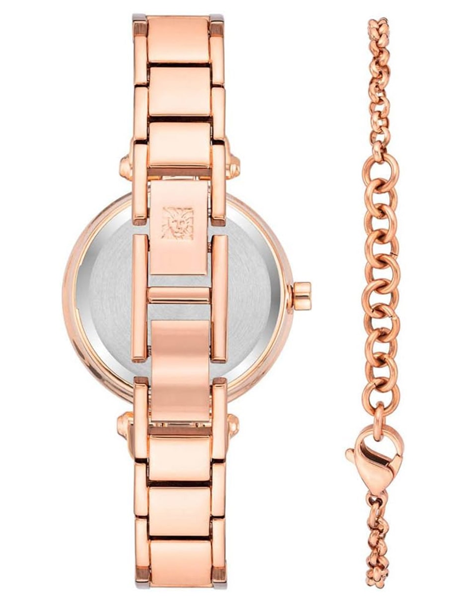 Reloj anne klein black collection "para" mujer ak3974stbk