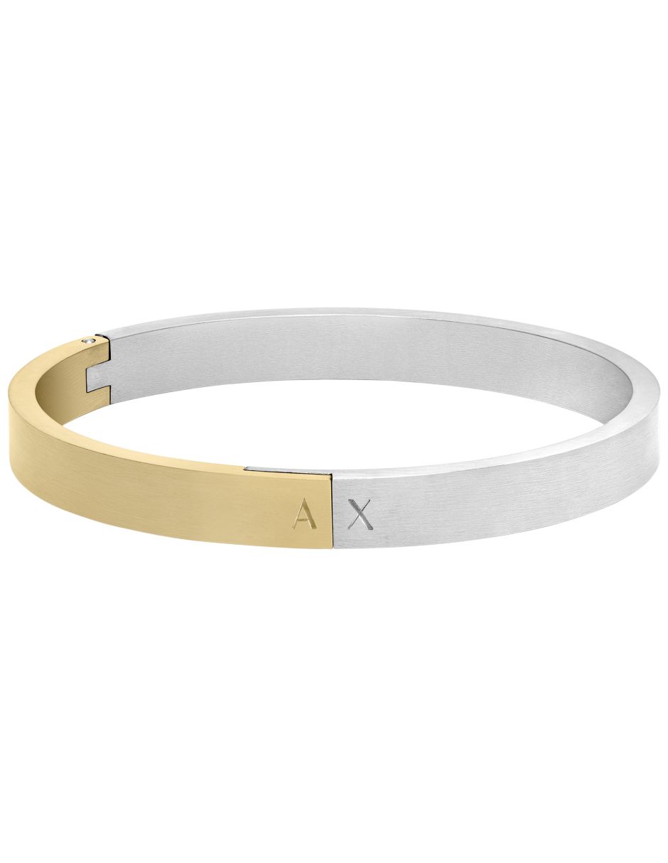 Brazalete A/X Armani Exchange Classic acabado pulido