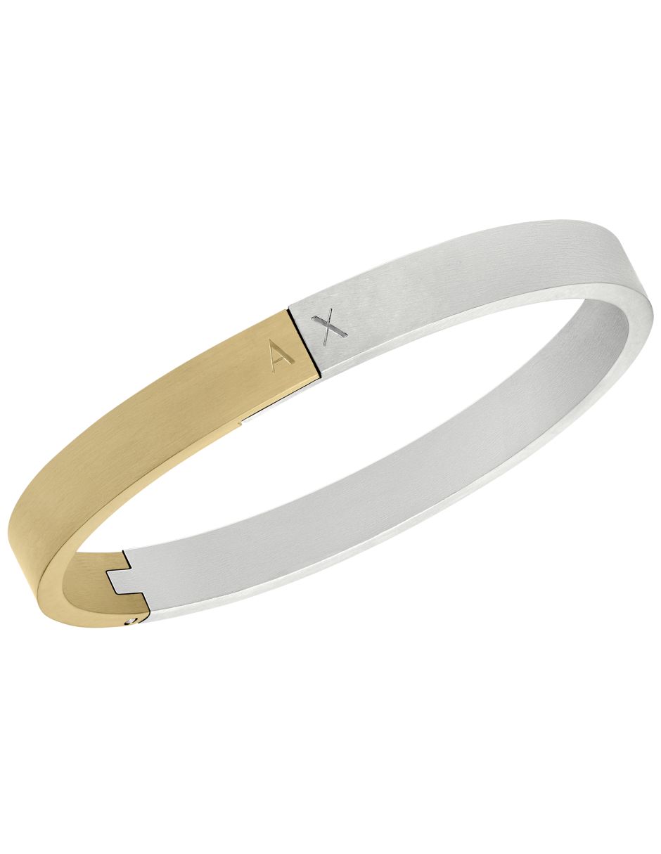 Brazalete A/X Armani Exchange Classic acabado pulido