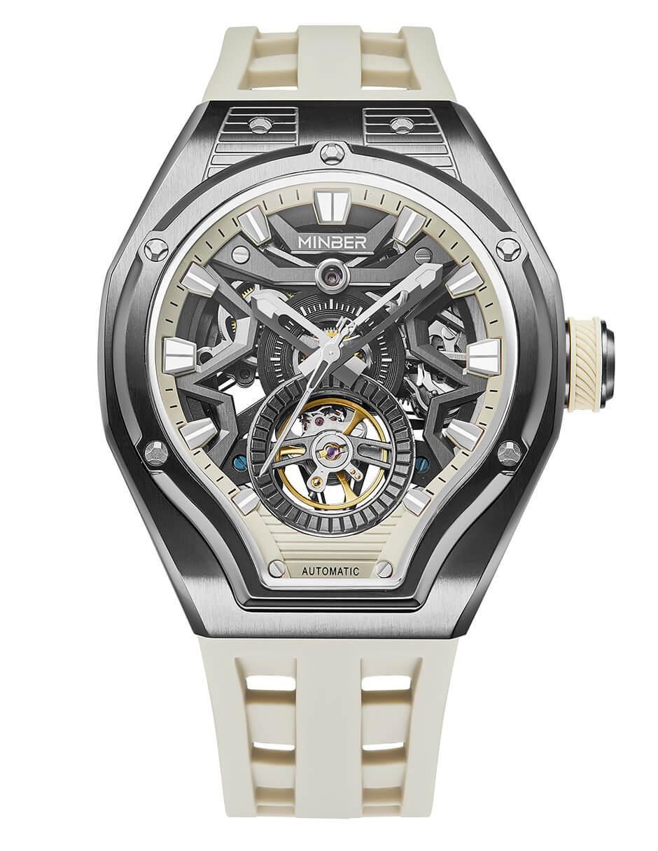 Reloj Pulsera Minber Skeleton Automatic para hombre M9045g.04