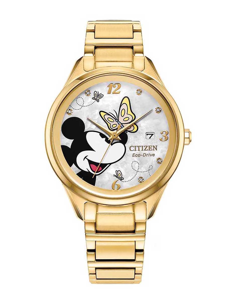 Reloj Disney Mickey Flutterby para mujer 62089 Reloj Disney Mickey Flutterby para mujer 62089