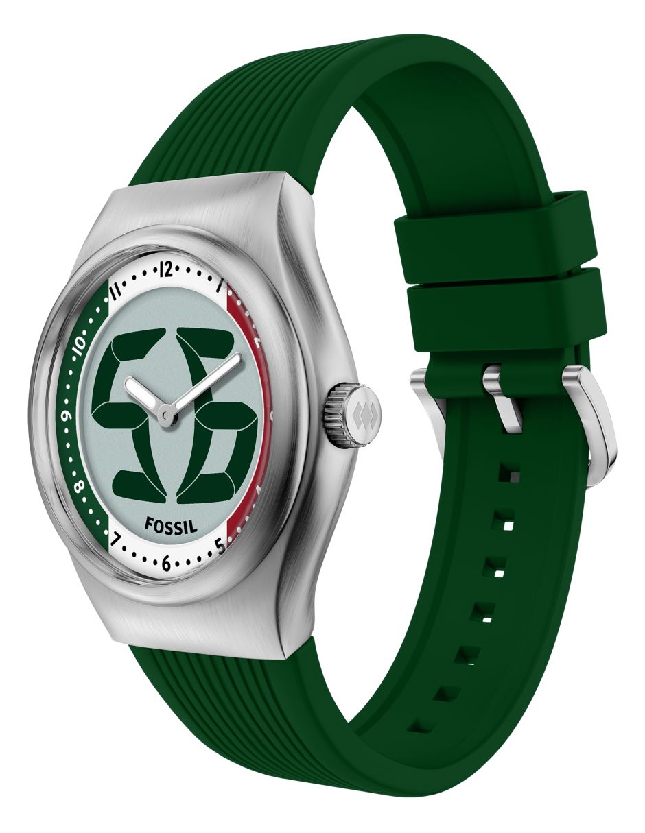 Reloj Fossil Big Tic World Flags Edición Limitada México E Italia para hombre Le1236