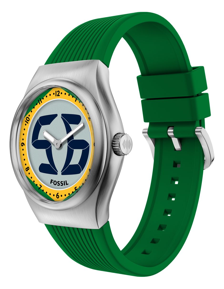 Reloj Big Tic World Flags Ediciã³N Limitada Brasil para hombre LE1243 6