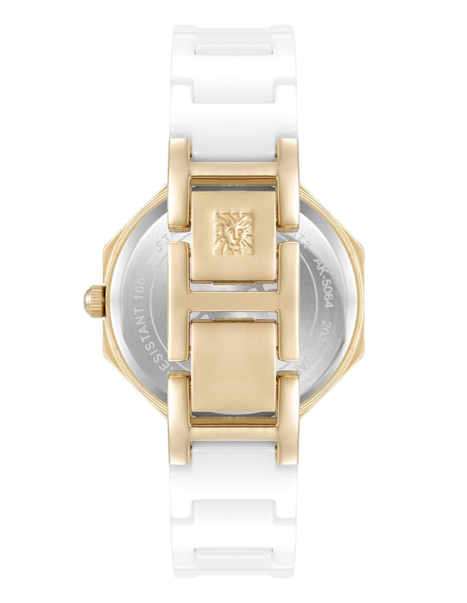 Reloj White Collection para mujer AK5046GBWT 3