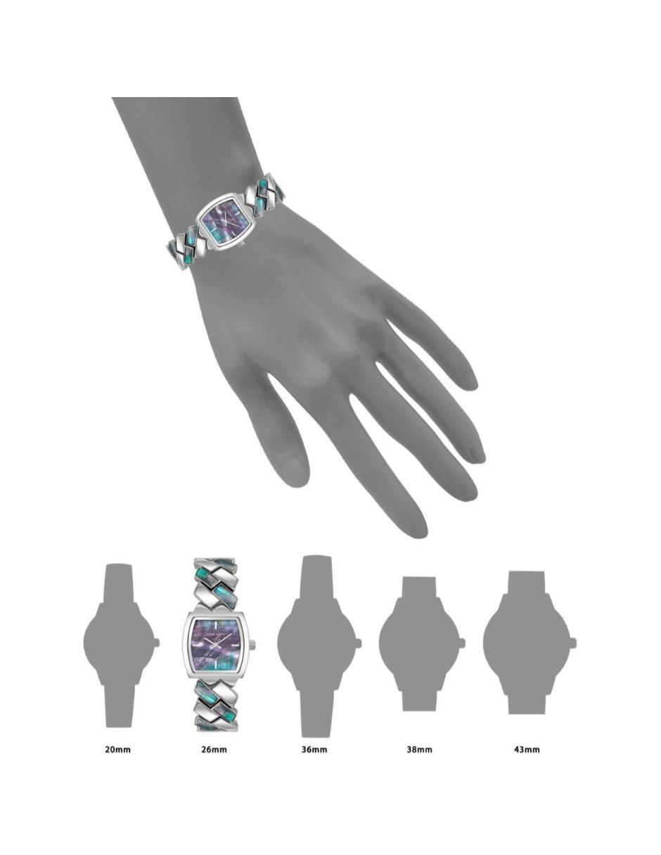Reloj silver para mujer ak5451basv 4