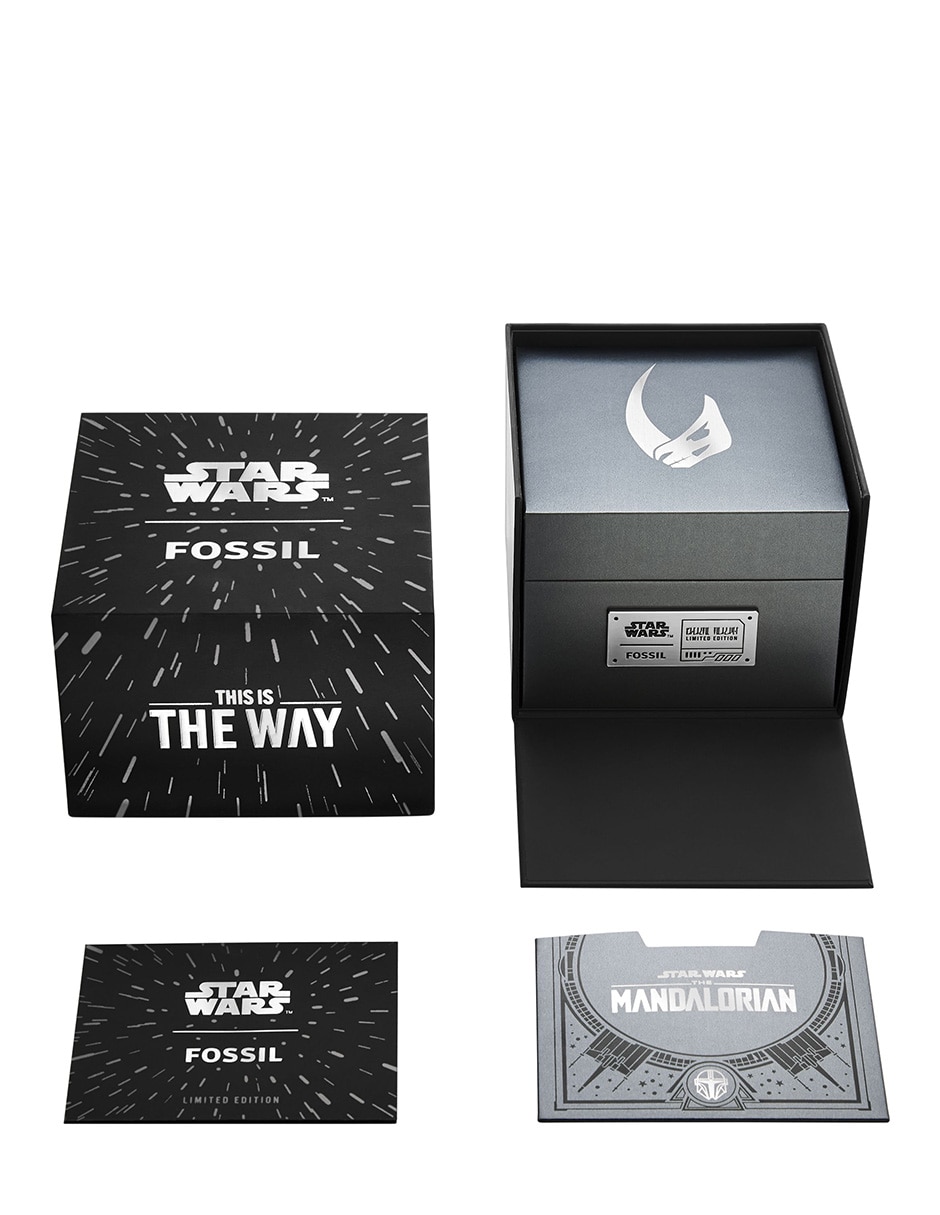 Reloj Set Edición Limitada Star Wars Mandalorian para hombre Le1245set 5