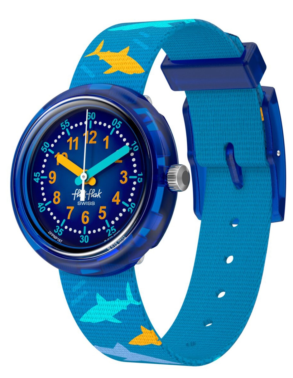 Reloj 2605 Flik Flak Island Greetings para niño ZFPNP187