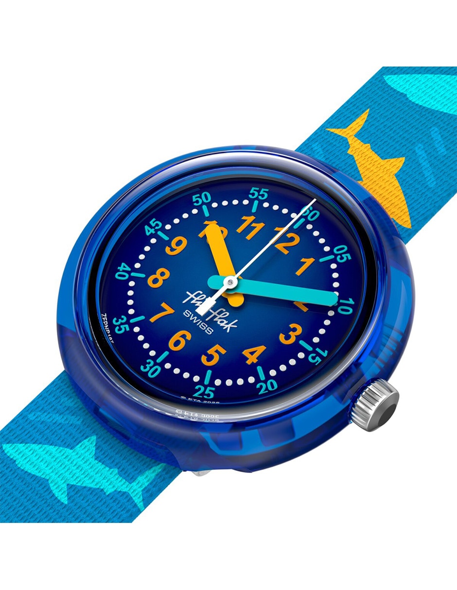 Reloj 2605 Flik Flak Island Greetings para niño ZFPNP187 2