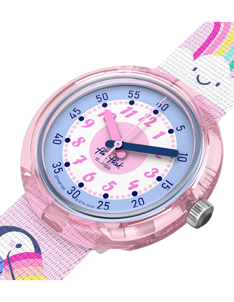 Reloj 2605 Flik Flak Island Greetings para niña ZFPNP185 2