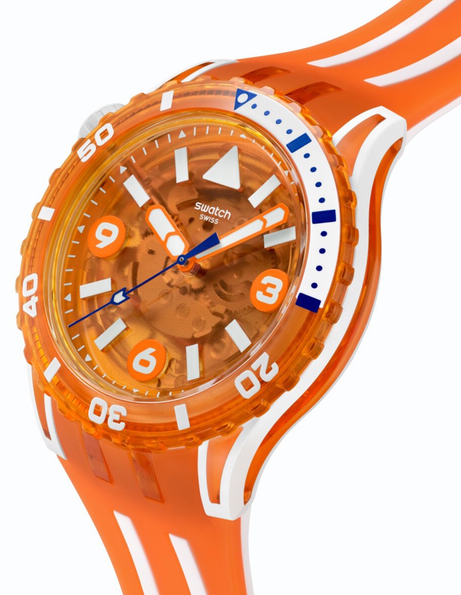 Reloj 2604 Swatch Scubaqua unisex Sscu09o100 3
