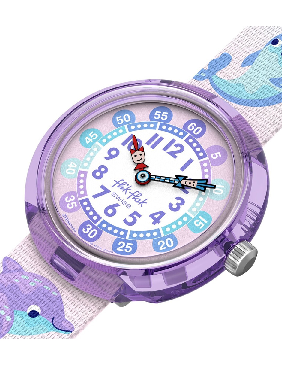 Reloj 2605 Flik Flak Island Greetings para niña ZFBNP255 3