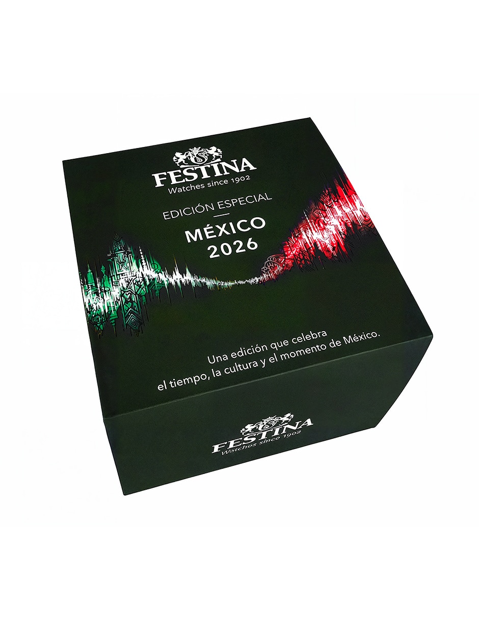 Reloj Festina Edición especial México 2026 para hombre F20664/2