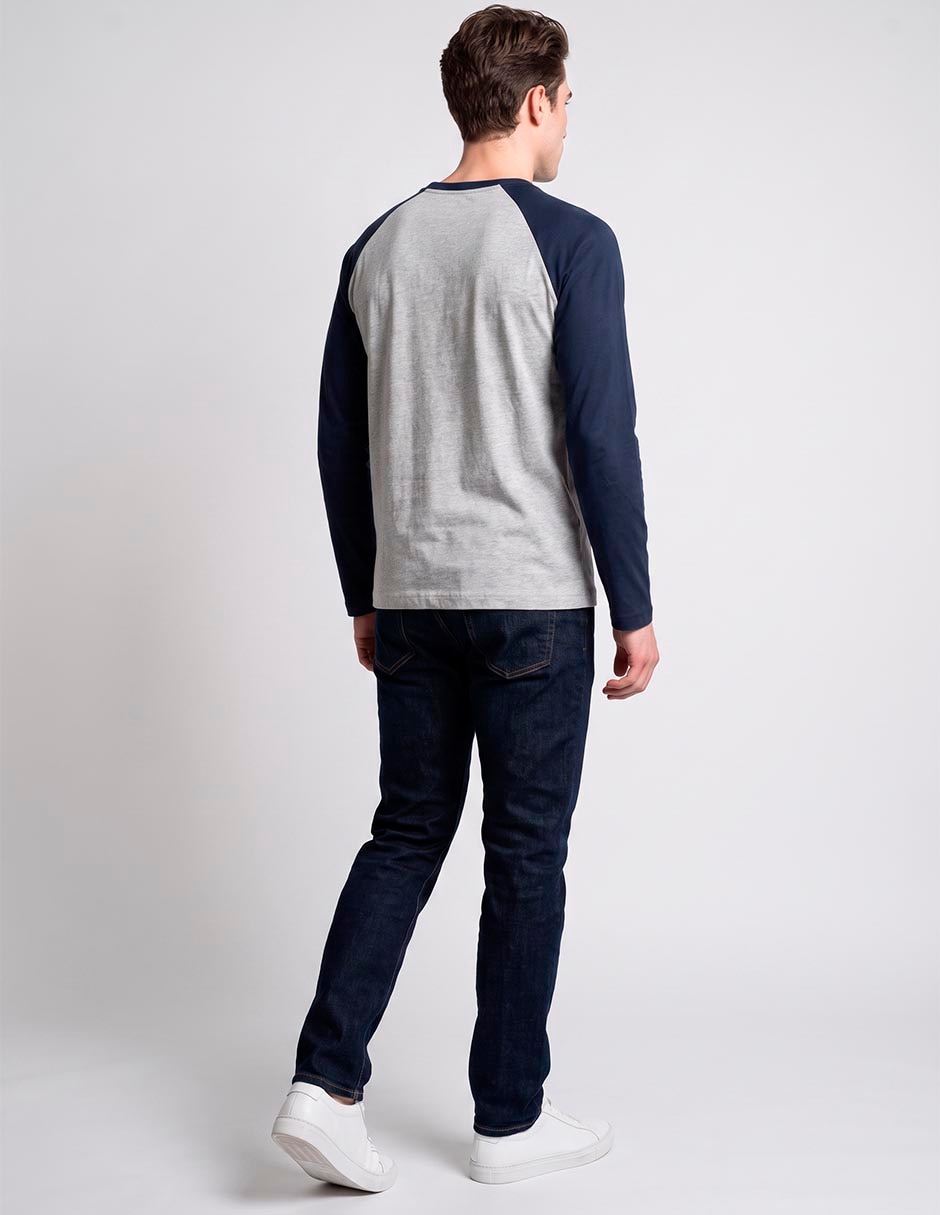 Playera manga larga para hombre 2