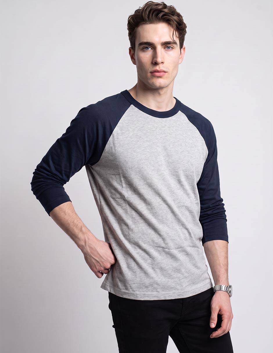 Playera manga larga para hombre 3