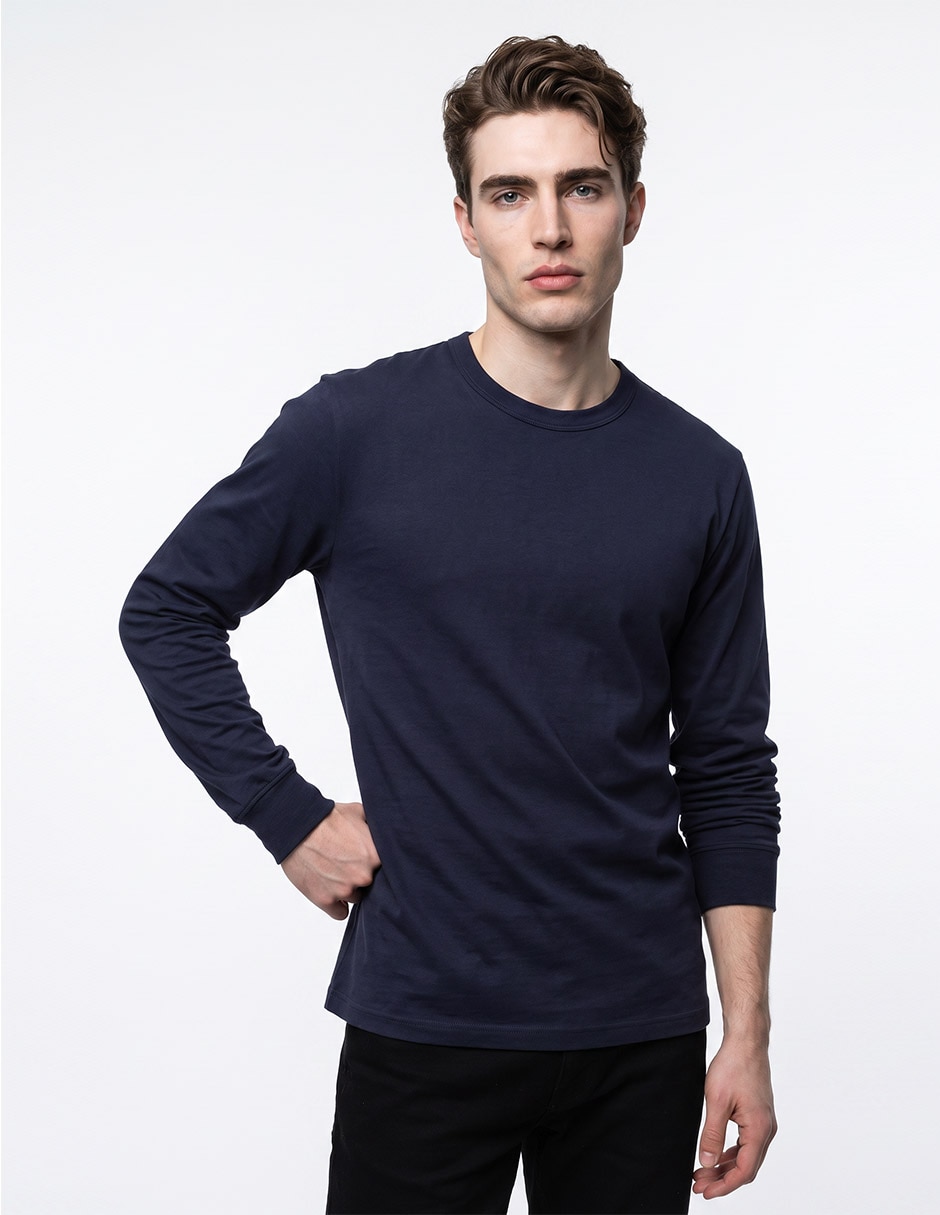 Playera manga larga para hombre Playera manga larga para hombre