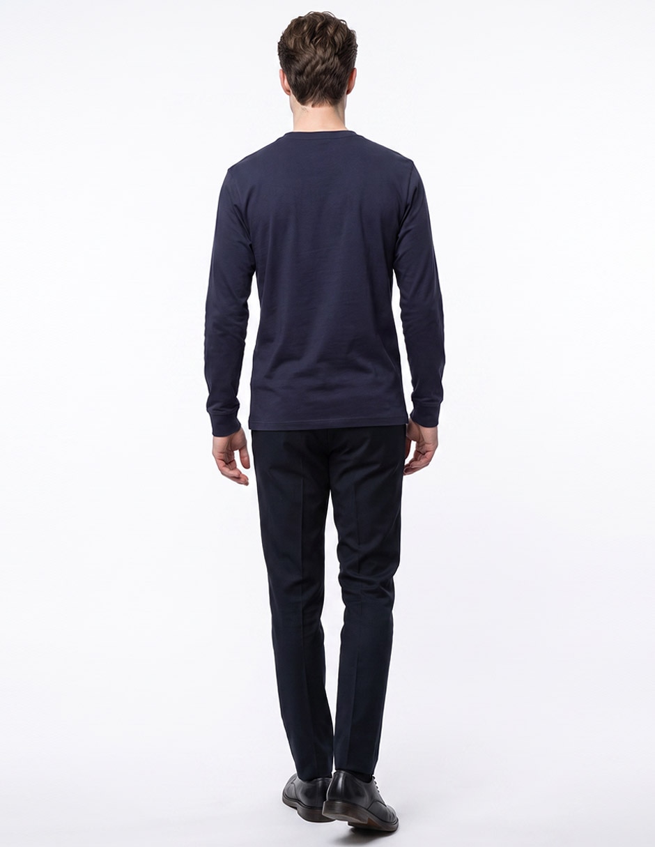 Playera manga larga para hombre 2