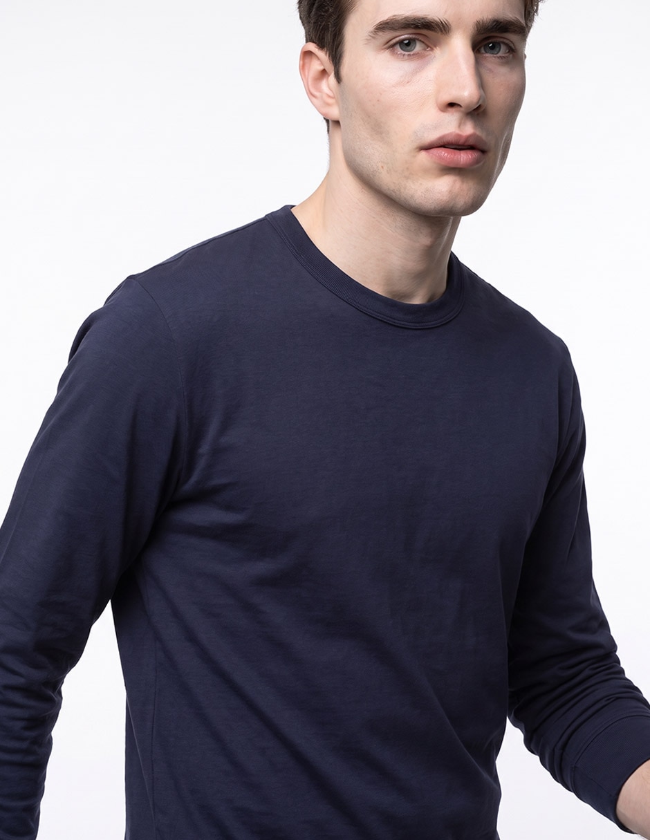 Playera manga larga para hombre 4