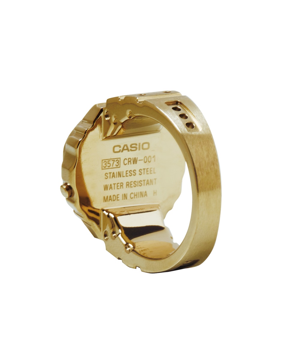 Reloj anillo Casio unisex crw-001g-9cr