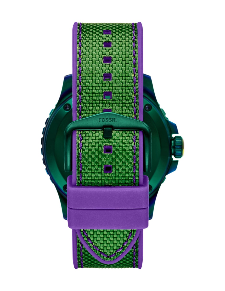 Reloj marvel x fossil edición limitada hulk para hombre le1246set 4