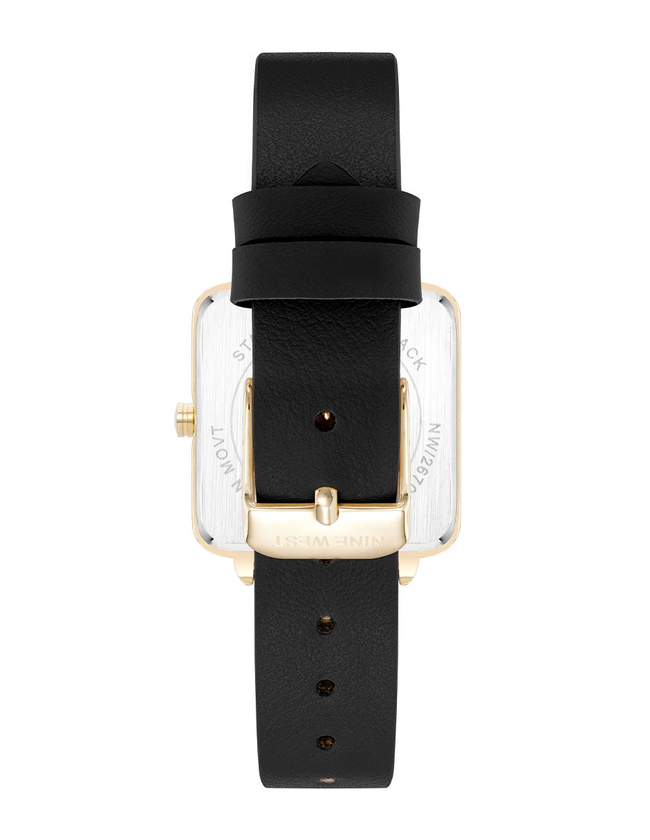 Reloj nine west black collection para mujer nw2626pgbk