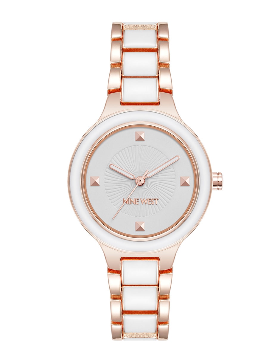 Reloj nine west white collection para mujer nw3226twrg