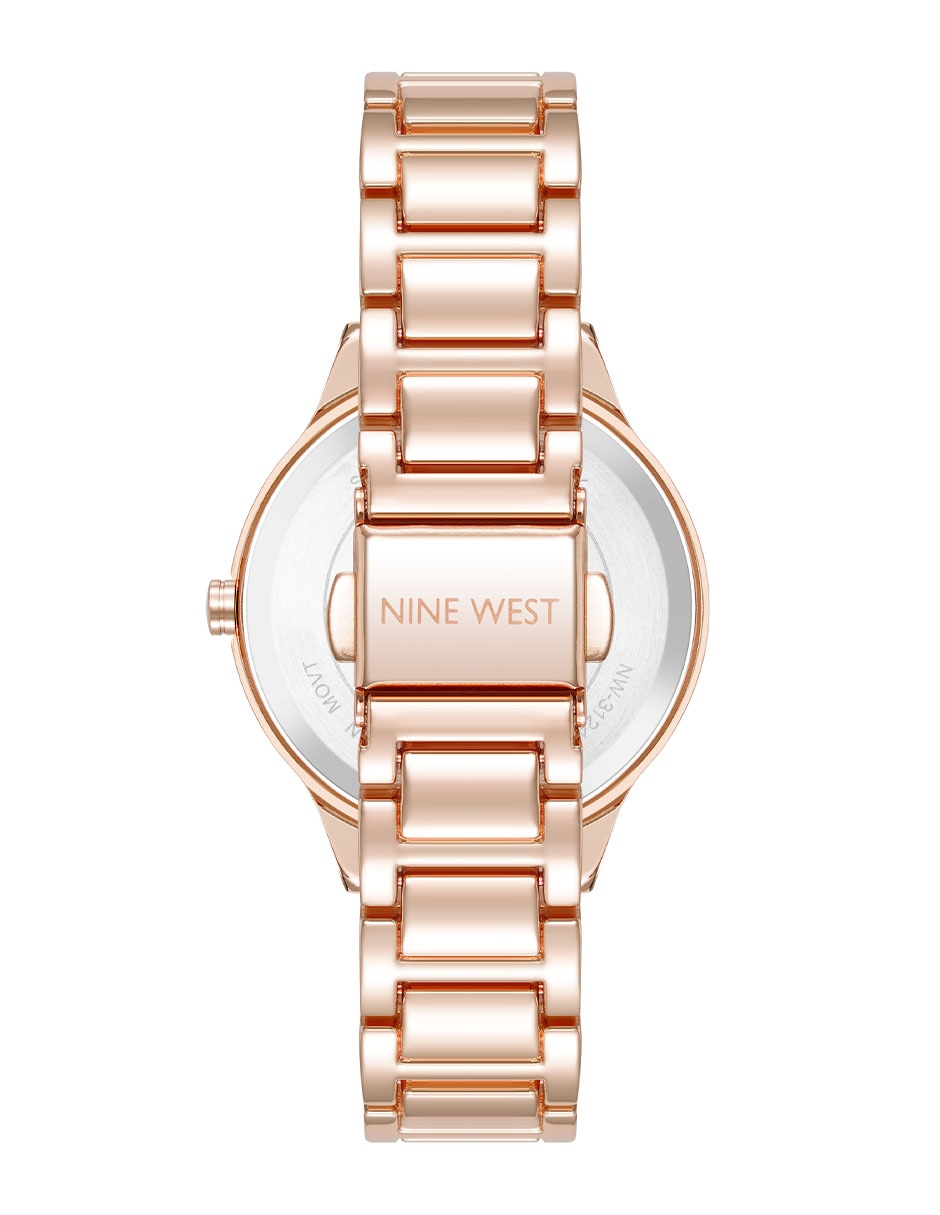 Reloj nine west rose gold collection para mujer nw3126kpgr