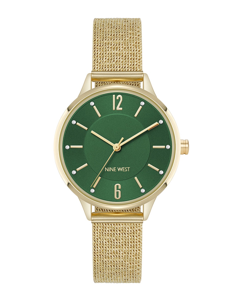 Reloj nine west gold collection para mujer nw3326gbgn