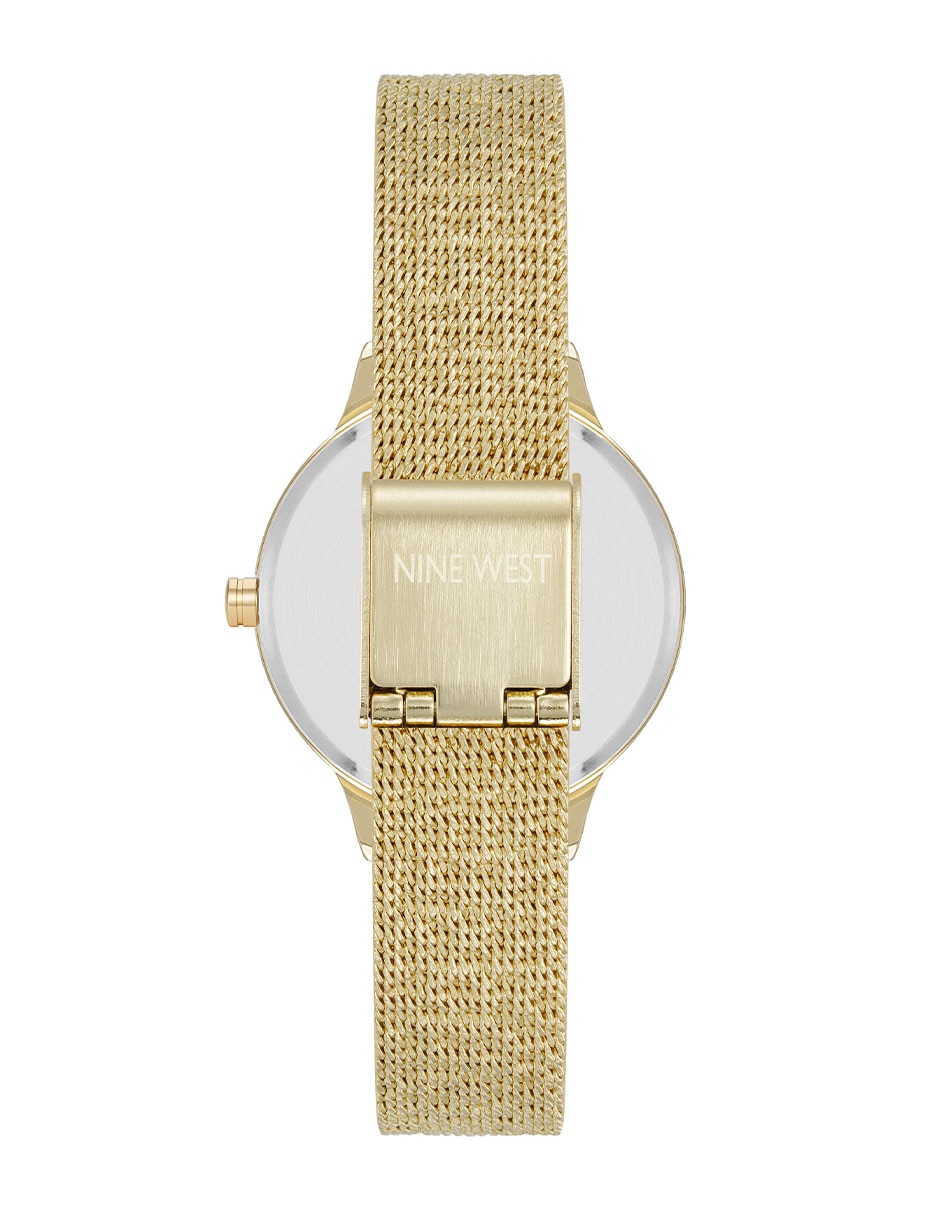 Reloj nine west gold collection para mujer nw3326gbgn
