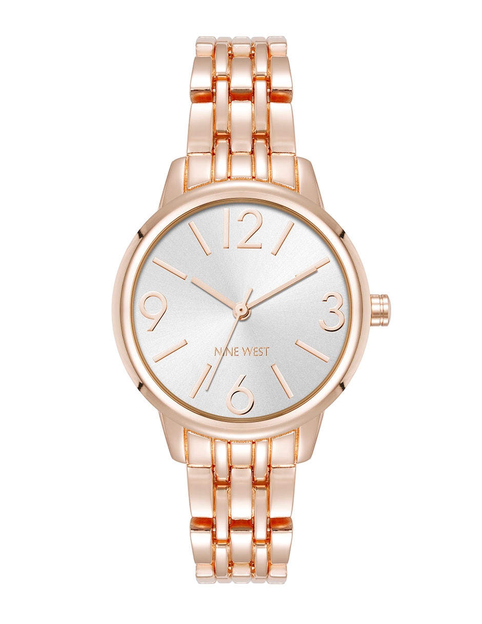 Reloj nine west rose gold collection para mujer nw3126grsv