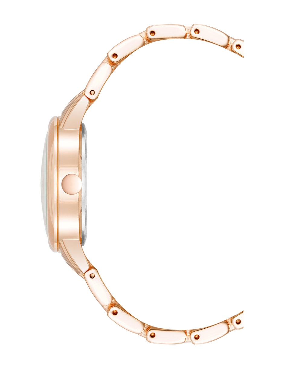 Reloj nine west rose gold collection para mujer nw3126grsv