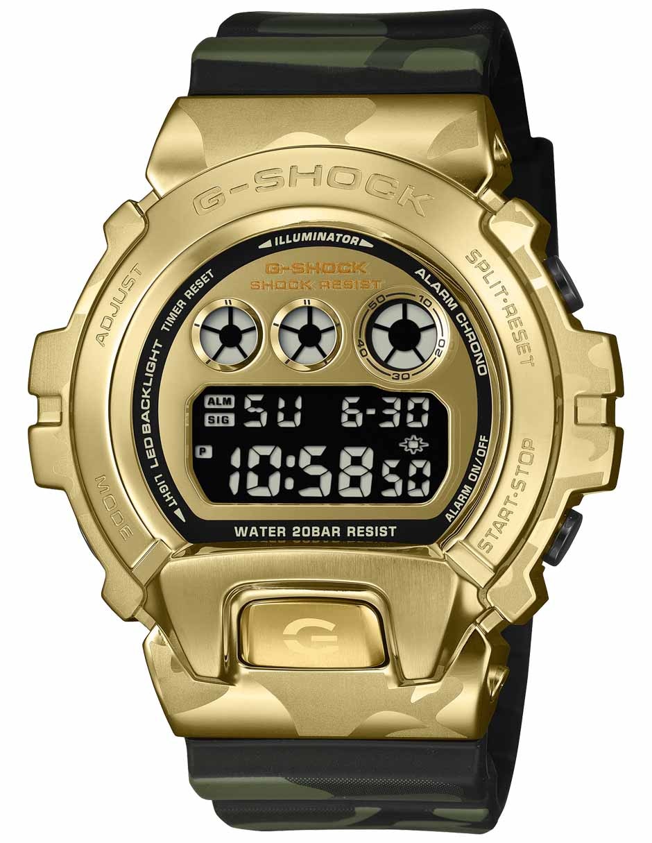 Reloj G-Shock Metal camuflaje para hombre Gm-6900cmg-3cr 1