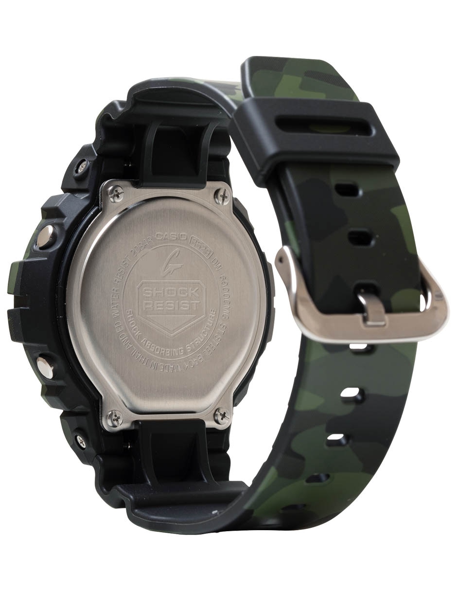 Reloj G-Shock Camuflaje para hombre Dw-6900cmg-3cr 3