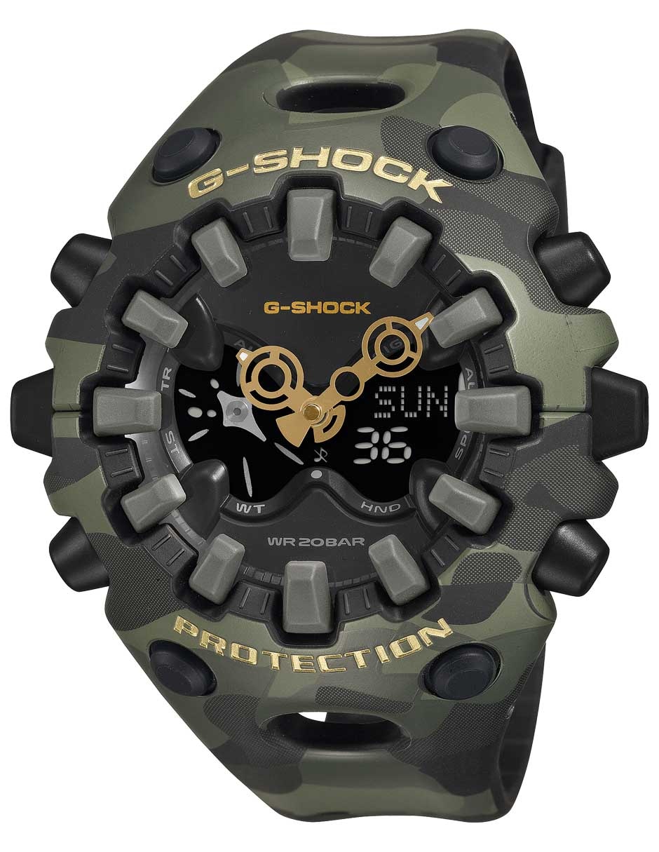 Reloj G-Shock Camuflaje para hombre Ga-v01cmg-3acr 1