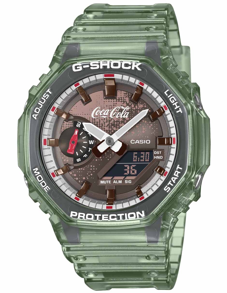 Reloj G-Shock Coca-Cola para hombre Ga-2100cc-3acr 1