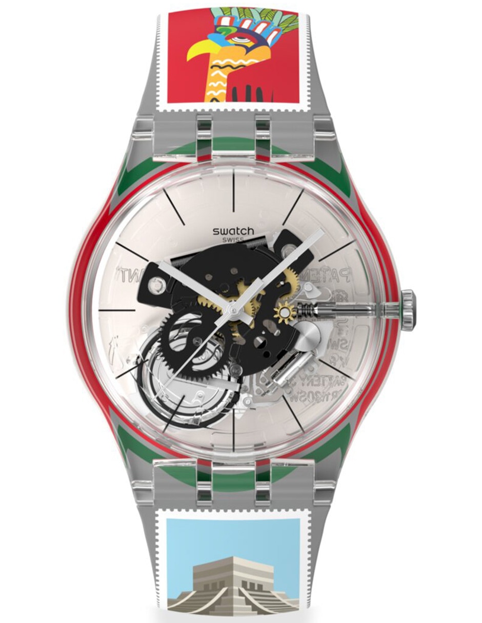 Reloj 2510 Swatch x You Canvas Destination unisex SUOK144-070 1