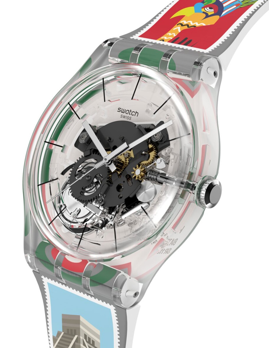 Reloj 2510 Swatch x You Canvas Destination unisex SUOK144-070 2