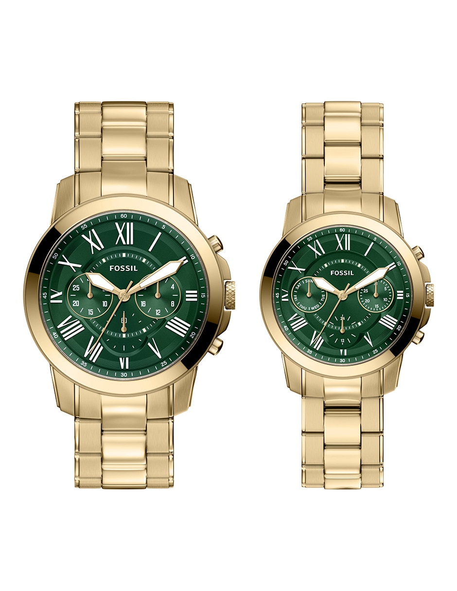 Kit de reloj grant para hombre fs6201set